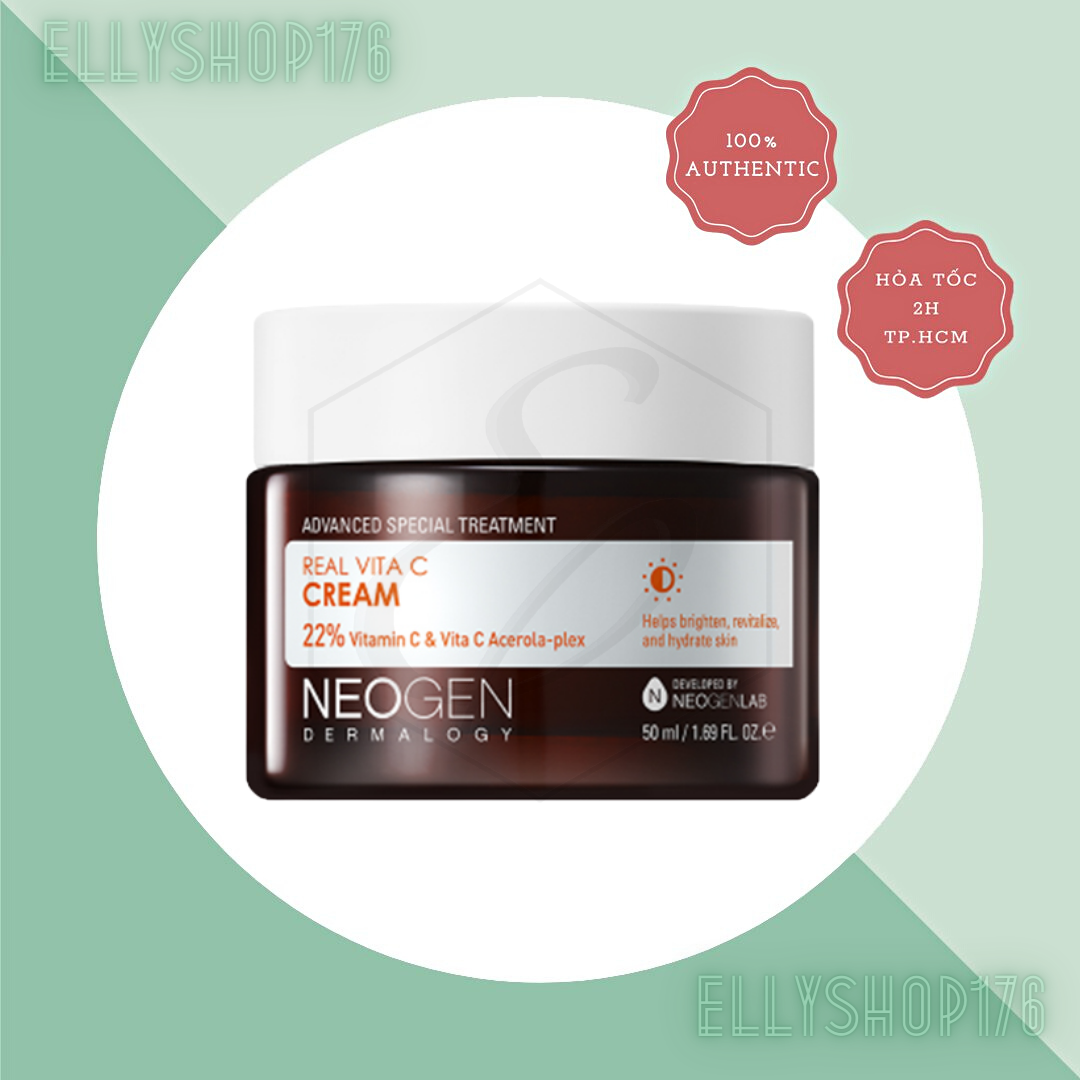 Kem Dưỡng Trắng, Mờ Thâm  Neogen Real Vita C 22% Cream - 50ml